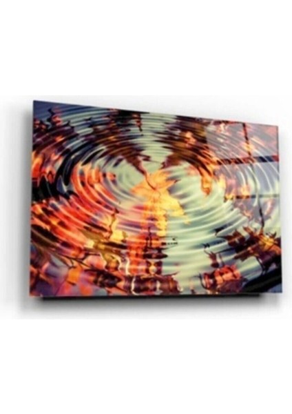 Suda Halkalar Cam Tablo 50 x 70 cm fırsatları