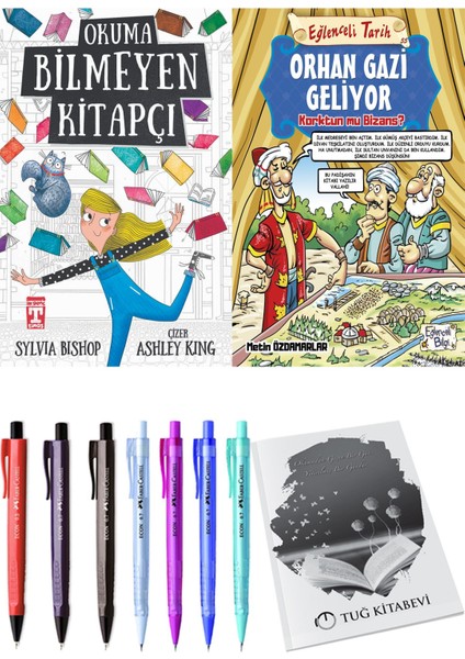 Okuma Bilmeyen Kitapçı ve Orhan Gazi Geliyor