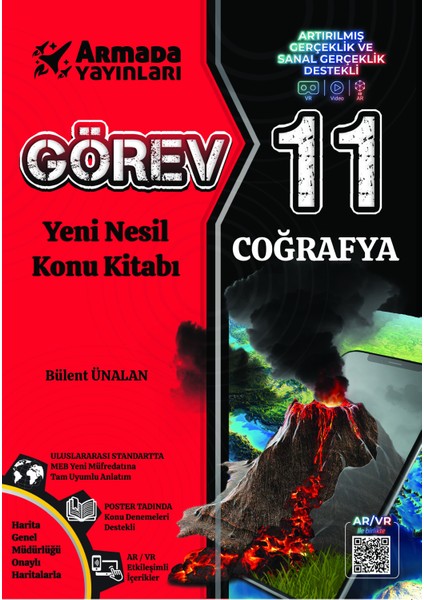 11. Sınıf Coğrafya Görev Konu Kitabı Armada Yayınları