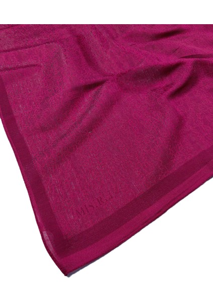 Monogram Prense Eşarp – 100x100 cm