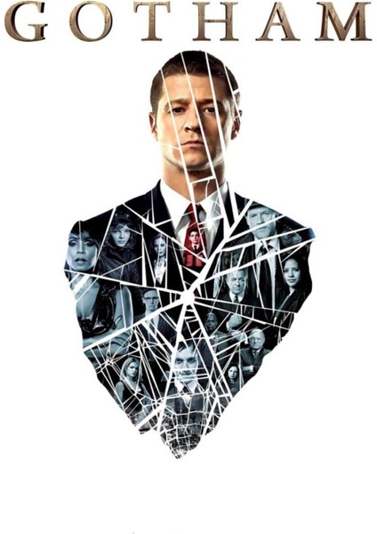 Gotham (2014) 4 ( Tv - Dizi ) Folyo Afiş - Poster ( 50 cm x 70 cm )