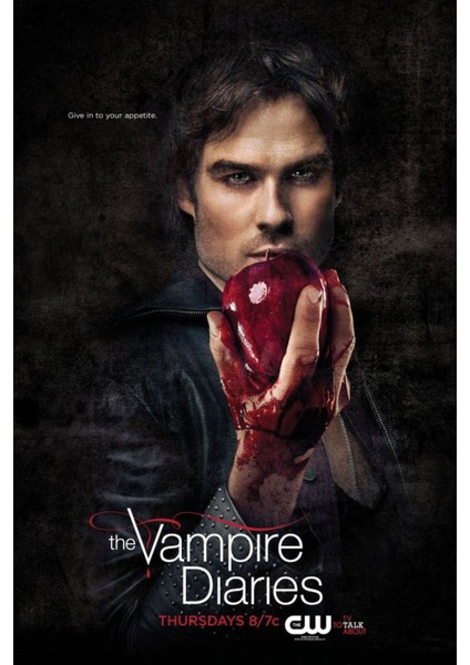 The Vampire Diaries (2009) 1 ( Tv - Dizi ) Folyo Afiş - Poster ( 50 cm x 70 cm )