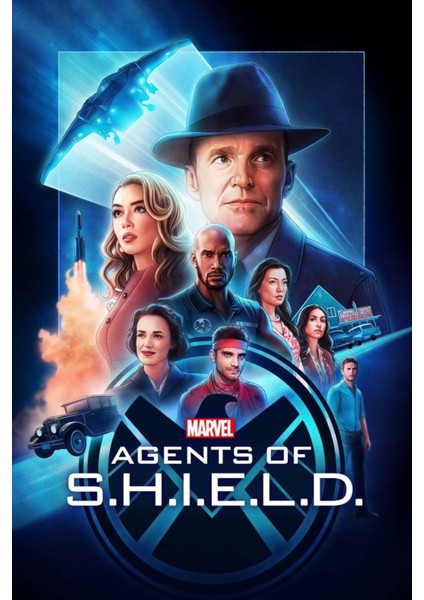 Agents Of S.h.ı.e.l.d. (2013) 2 ( Tv - Dizi ) Folyo Afiş - Poster ( 50 cm x 70 cm )