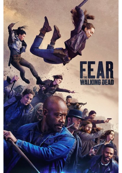 Fear The Walking Dead (2015) 12 ( Tv - Dizi ) Folyo Afiş - Poster ( 50 cm x 70 cm )