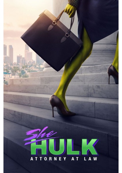 She-Hulk Attorney At Law (2022) 4 ( Tv - Dizi ) Folyo Afiş - Poster ( 50 cm x 70 cm )