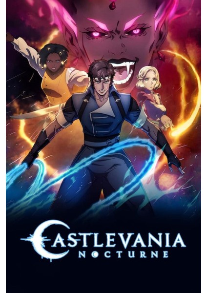 Castlevania Nocturne (2023) 8 ( Tv - Dizi ) Folyo Afiş - Poster ( 50 cm x 70 cm )