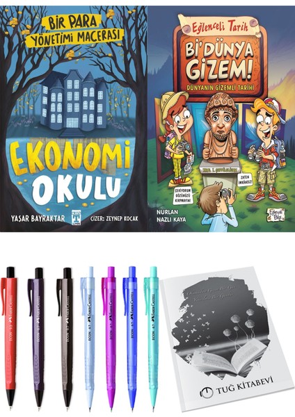 Ekonomi Okulu Bir Para Yönetimi Macerası ve Bi Dünya Gizem / Dünyanın Gizemli Tarihi