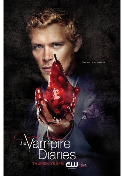 The Vampire Diaries (2009) 7 ( Tv - Dizi ) Folyo Afiş - Poster ( 50 cm x 70 cm )