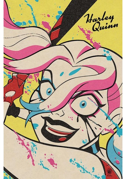 Harley Quinn (2019) 5 ( Tv - Dizi ) Folyo Afiş - Poster ( 50 cm x 70 cm )