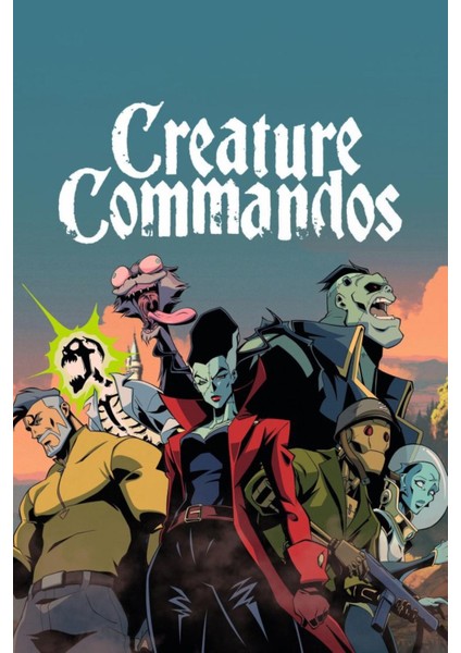 Creature Commandos (2024) 3 ( Tv - Dizi ) (Folyo / Afiş / Poster) ( 50 cm x 70 cm )