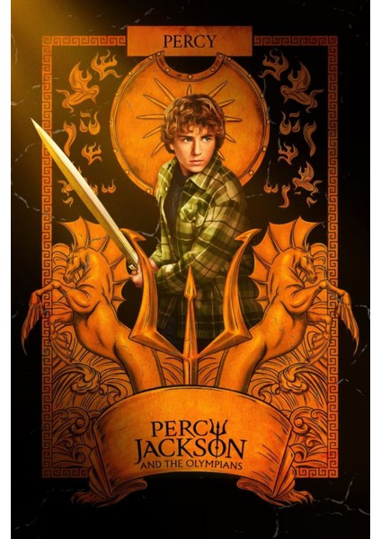 Percy Jackson And The Olympians (2023) 5 ( Tv - Dizi ) Folyo Afiş - Poster ( 50 cm x 70 cm )