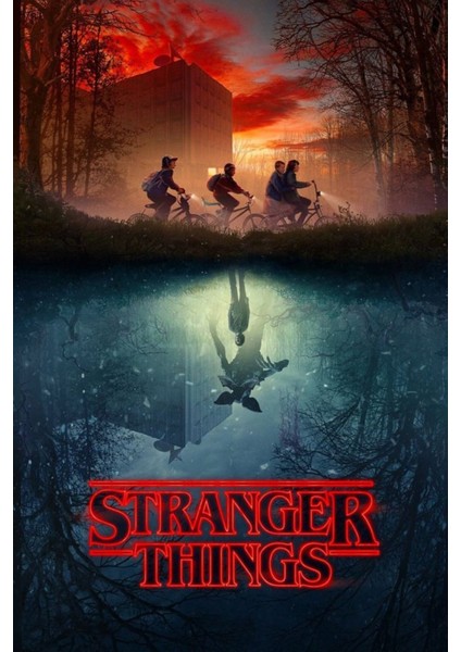 Stranger Things (2016) 17 ( Tv - Dizi ) Folyo Afiş - Poster ( 50 cm x 70 cm )