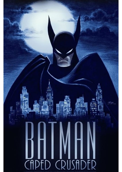 Batman Caped Crusader (2024) 1 ( Tv - Dizi ) Folyo Afiş - Poster ( 50 cm x 70 cm )