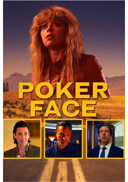 Poker Face (2023) 2 ( Tv - Dizi ) (Folyo / Afiş / Poster) ( 50 cm x 70 cm )