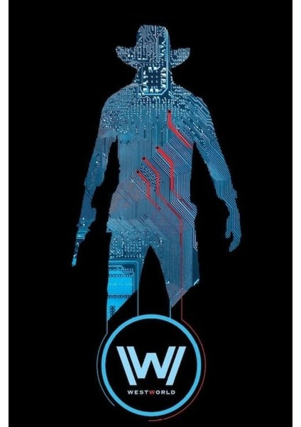 Westworld (2016) 9 ( Tv - Dizi ) (Folyo / Afiş / Poster) ( 50 cm x 70 cm )