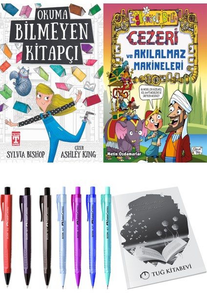 Okuma Bilmeyen Kitapçı ve Cezeri ve Akılalmaz Makineleri