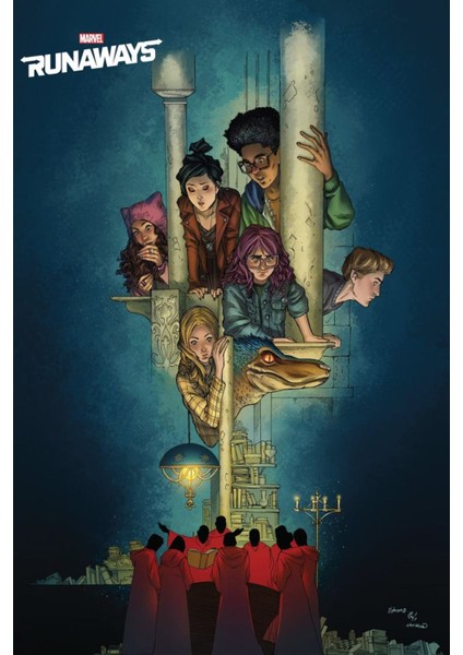 Runaways (2017) 3 ( Tv - Dizi ) (Folyo / Afiş / Poster) ( 50 cm x 70 cm )