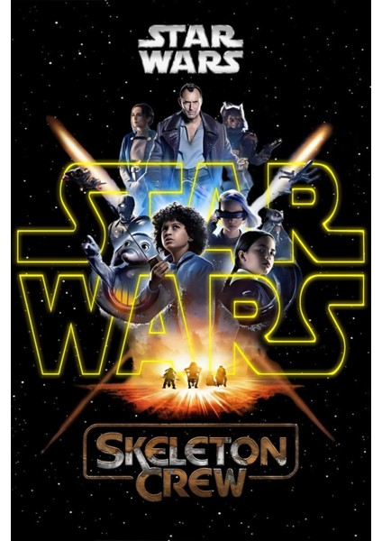 Star Wars Skeleton Crew (2024) 2 ( Tv - Dizi ) (Folyo / Afiş / Poster) ( 50 cm x 70 cm )