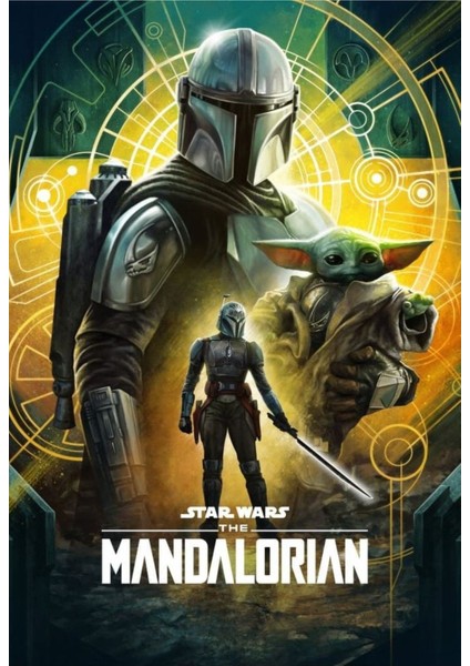The Mandalorian (2019) 1 ( Tv - Dizi ) (Folyo / Afiş / Poster) ( 50 cm x 70 cm )