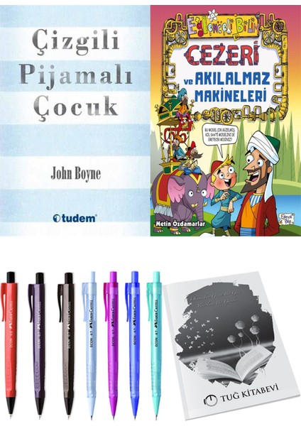 Çizgili Pijamalı Çocuk ve Cezeri ve Akılalmaz Makineleri