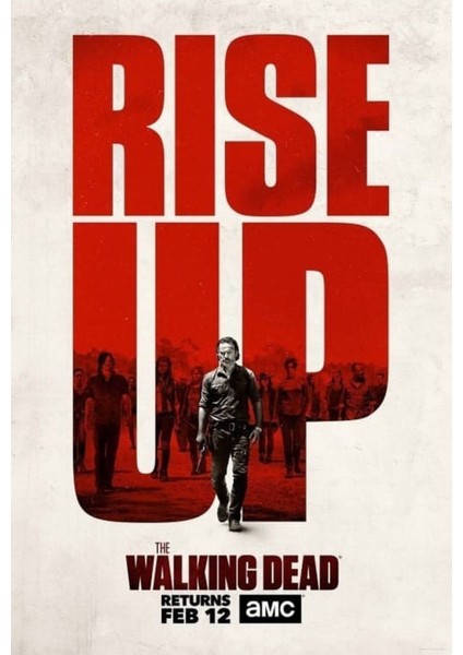 The Walking Dead (2010) 7 ( Tv - Dizi ) (Folyo / Afiş / Poster) ( 50 cm x 70 cm )