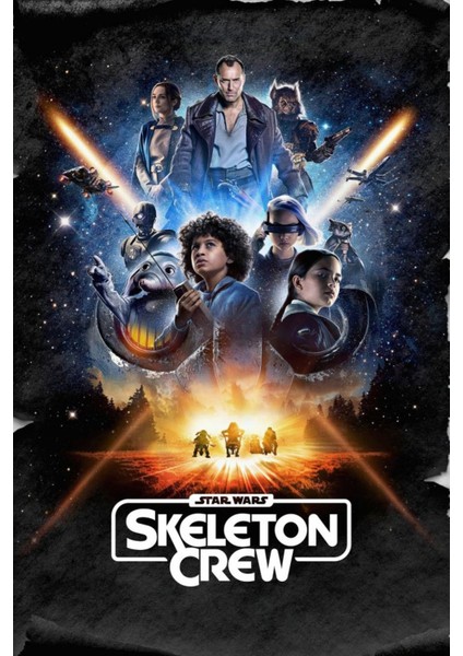 Star Wars Skeleton Crew (2024) 6 ( Tv - Dizi ) (Folyo / Afiş / Poster) ( 50 cm x 70 cm )