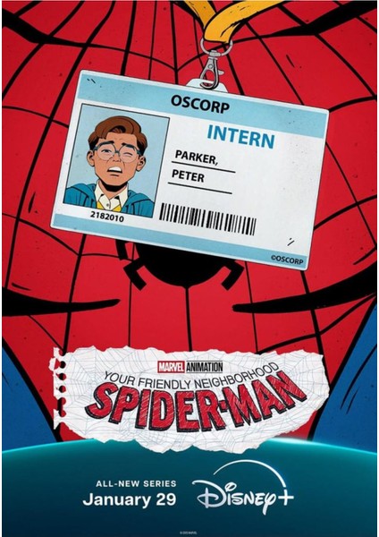 Your Friendly Neighborhood Spider-Man (2025) 8 ( Tv - Dizi ) (Folyo / Afiş / Poster) ( 50 cm x 70 cm )