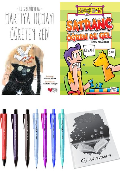 Martıya Uçmayı Öğreten Kedi ve Satranç Öğren De Gel