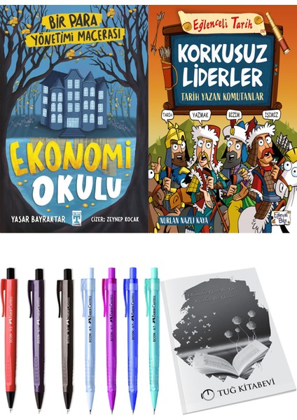 Ekonomi Okulu Bir Para Yönetimi Macerası ve Korkusuz Liderler / Tarih Yazan Komutanlar