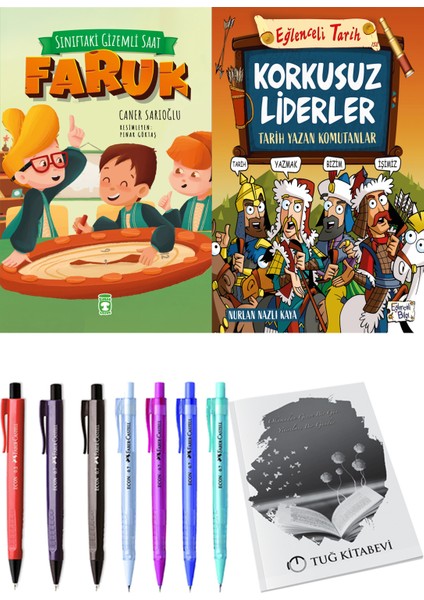 Sınıftaki Gizemli Saat Faruk ve Korkusuz Liderler / Tarih Yazan Komutanlar