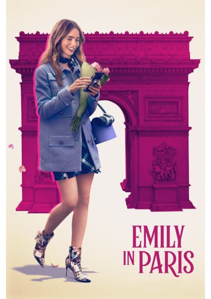 Emily In Paris (2020) 3 ( Tv - Dizi ) (Folyo / Afiş / Poster) ( 70 cm x 100 cm )