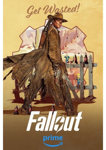 Fallout (2024) 1 ( Tv - Dizi ) (Folyo / Afiş / Poster) ( 70 cm x 100 cm )