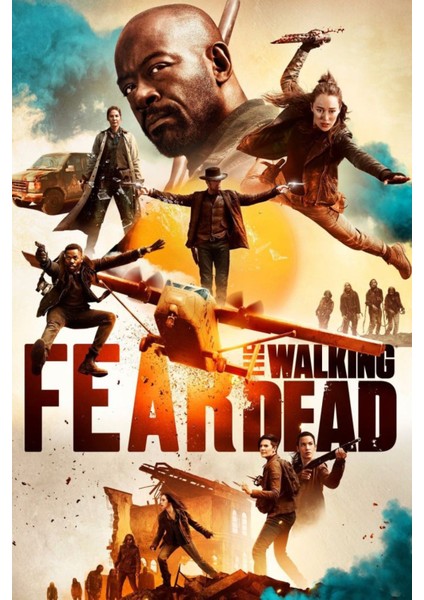 Fear The Walking Dead (2015) 13 ( Tv - Dizi ) (Folyo / Afiş / Poster) ( 70 cm x 100 cm )