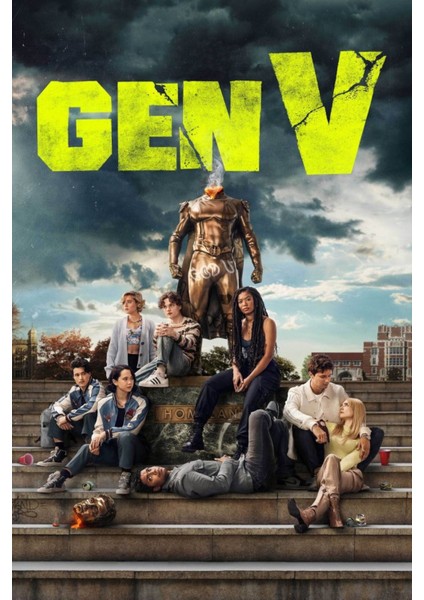 Gen V (2023) 3 ( Tv - Dizi ) (Folyo / Afiş / Poster) ( 70 cm x 100 cm )