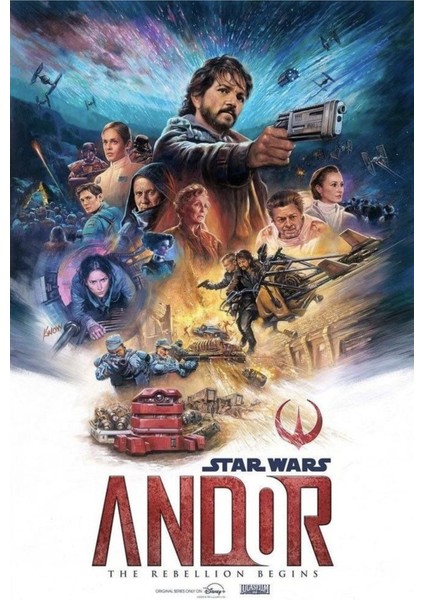 Star Wars Andor (2022) 7 ( Tv - Dizi ) (Folyo / Afiş / Poster) ( 70 cm x 100 cm )