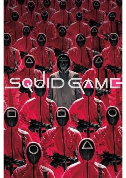 Squid Game (2021) 1 ( Tv - Dizi ) (Folyo / Afiş / Poster) ( 70 cm x 100 cm )