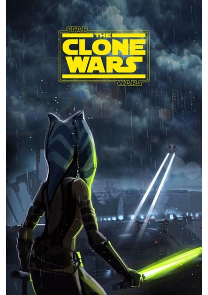 Star Wars The Clone Wars (2008) 15 ( Tv - Dizi ) (Folyo / Afiş / Poster) ( 70 cm x 100 cm )