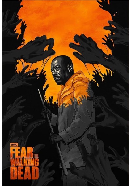 Fear The Walking Dead (2015) 8 ( Tv - Dizi ) (Folyo / Afiş / Poster) ( 70 cm x 100 cm )