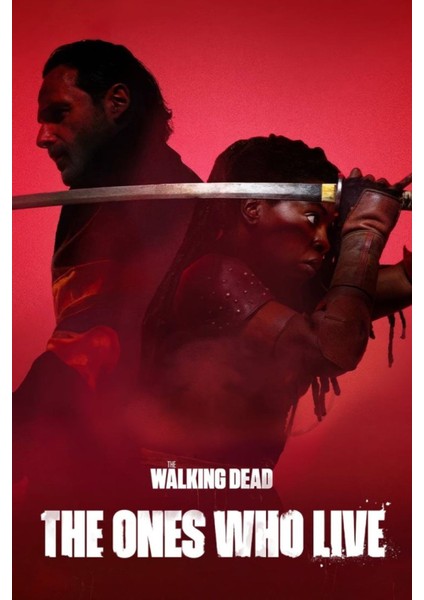 The Walking Dead The Ones Who Live (2024) 10 ( Tv - Dizi ) (Folyo / Afiş / Poster) ( 70 cm x 100 cm )