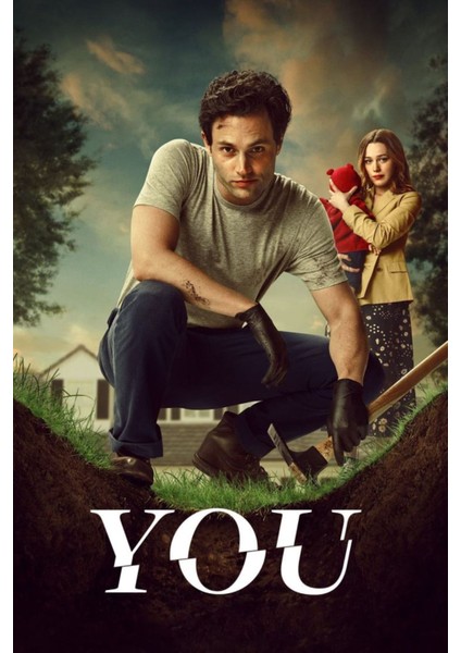 You (2018) 2 ( Tv - Dizi ) (Folyo / Afiş / Poster) ( 70 cm x 100 cm )