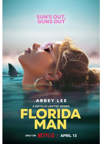 Florida Man (2023) 3 ( Tv - Dizi ) (Folyo / Afiş / Poster) ( 70 cm x 100 cm )