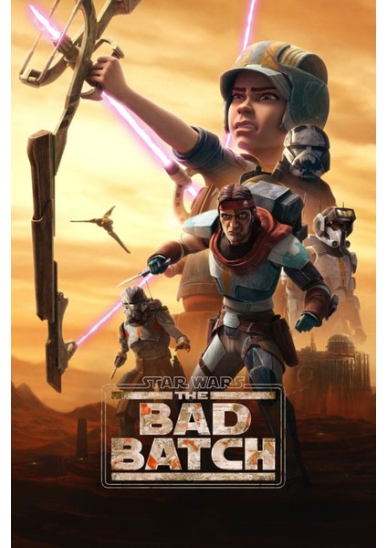 Star Wars The Bad Batch (2021) 8 ( Tv - Dizi ) (Folyo / Afiş / Poster) ( 70 cm x 100 cm )