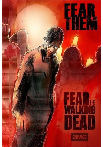 Fear The Walking Dead (2015) 18 ( Tv - Dizi ) (Folyo / Afiş / Poster) ( 70 cm x 100 cm )