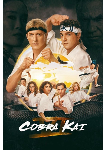 Cobra Kai (2018) 2 ( Tv - Dizi ) (Folyo / Afiş / Poster) ( 70 cm x 100 cm )
