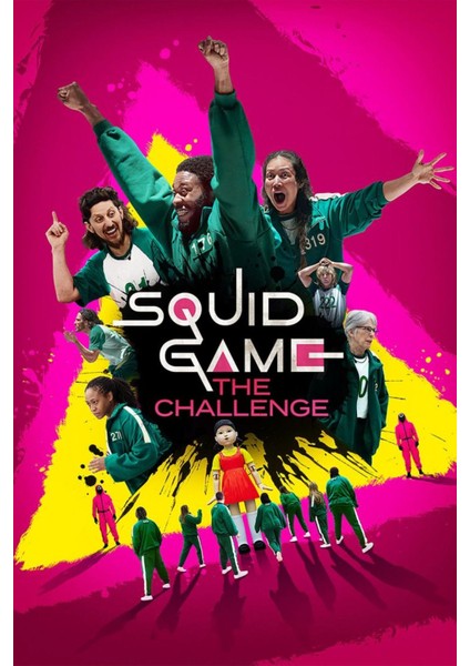 Squid Game (2021) 3 ( Tv - Dizi ) (Folyo / Afiş / Poster) ( 70 cm x 100 cm )