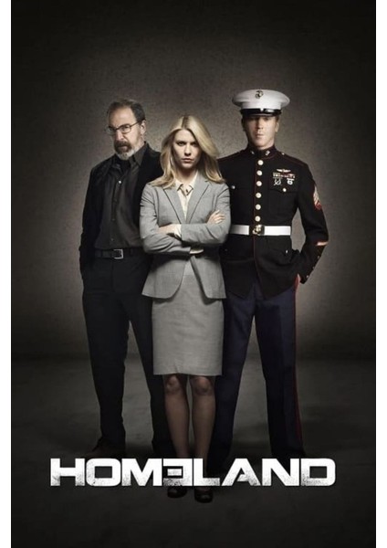 Homeland (2011) 1 ( Tv - Dizi ) (Folyo / Afiş / Poster) ( 70 cm x 100 cm )