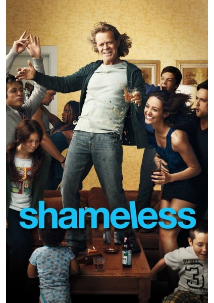 Shameless (2011) 5 ( Tv - Dizi ) (Folyo / Afiş / Poster) ( 70 cm x 100 cm )