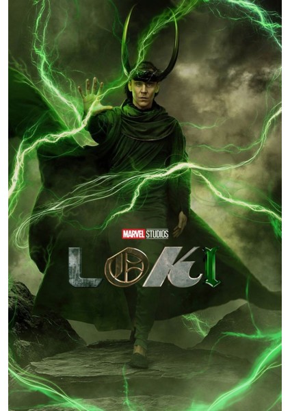 Loki (2021) 1 ( Tv - Dizi ) (Folyo / Afiş / Poster) ( 70 cm x 100 cm )
