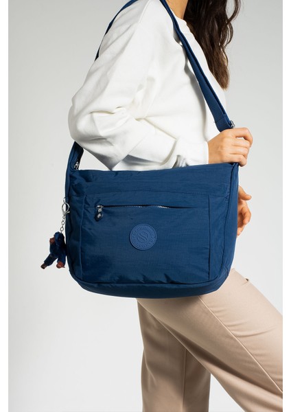 Kadın Suya Dayanıklı Kumaş Çok Gözlü Çapraz Askılı Okul Seyahat ve Omuz Çantası modelleri