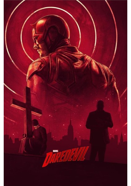 Daredevil (2015) 10 ( Tv - Dizi ) (Folyo / Afiş / Poster) ( 70 cm x 100 cm )